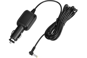 NAVISKAUTO 12-24V Car Cigarette Lighter Power Cable Charger Adapter Cable for NAVISKAUTO Car Portable DVD Player -1 in Pack (Black)