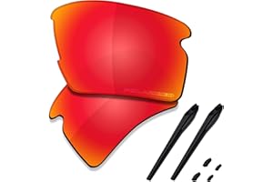 Saucer Premium Replacement Lenses & Rubber Kits for Oakley Flak 2.0 XL Sunglass