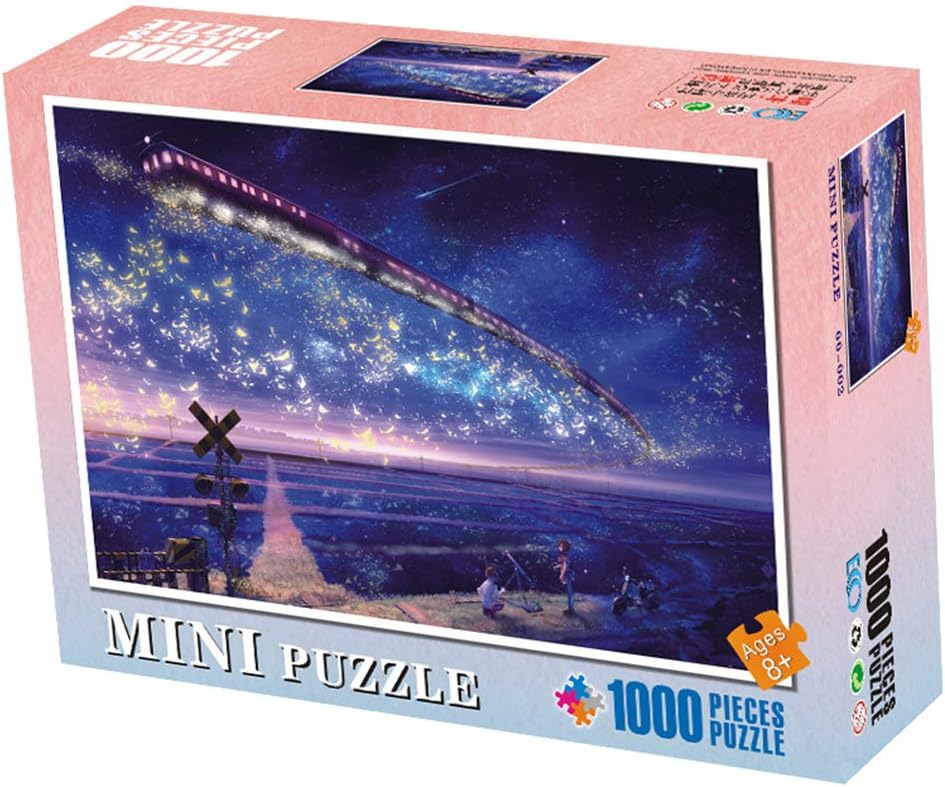 1000 Pieces Jigsaw Puzzles for Adults Sky Micro-Sized Puzzles Painting Jigsaw Puzzles