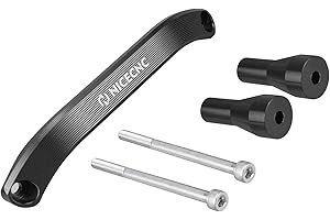 NICECNC Black Grab Handle Compatible with GasGas EX/EC/MC 125-300 2021-2023 EXF/ECF/MCF 250-450 2021-2023 Billet Aluminum Rea