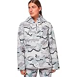 Oakley Women's Holly Anorak, B1B Camo Grey, X-Large
