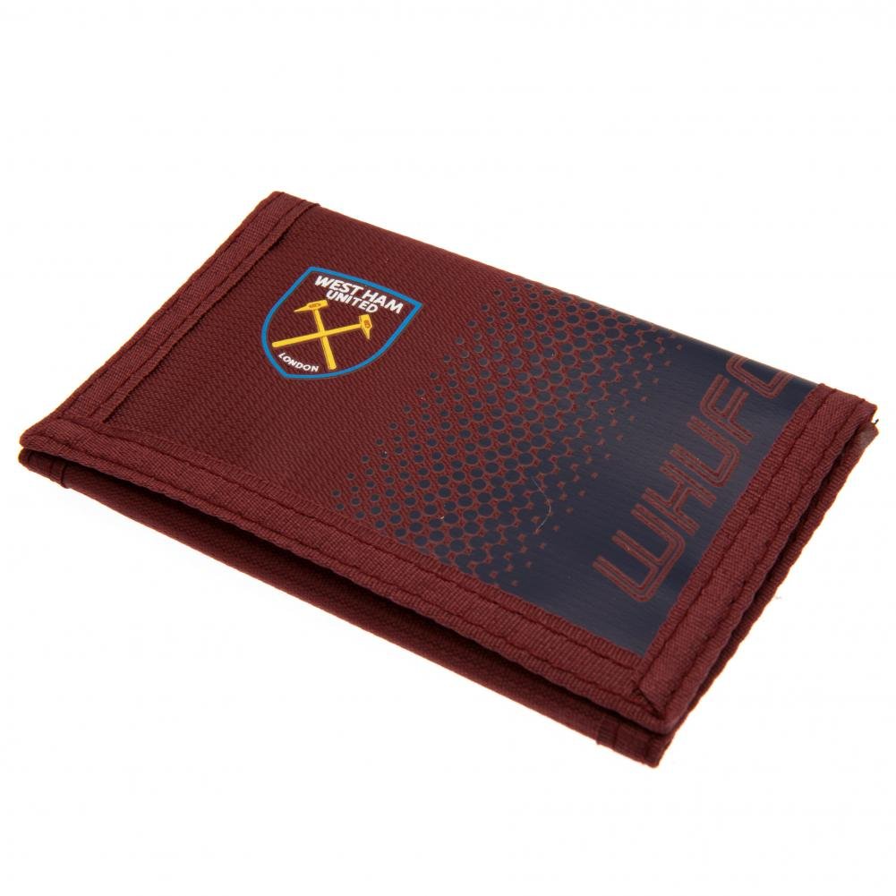 West Ham United F.C. Nylon Wallet Official Merchandise