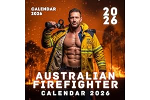 Hot Australian Firefighters 2026 Calendar: Courage, Service and Community