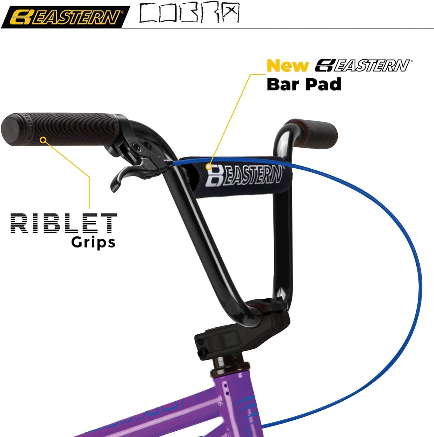 Eastern Bikes Eastern BMX Bikes - Cobra Model 20 Inch Bike. Lightweight Freestyle Bike Designed by Professional BMX Riders at