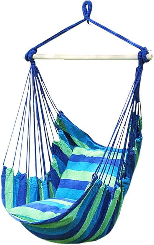 Hamacas Exterior Individual Silla Mecedora para niños portátil Silla