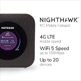 NETGEAR Nighthawk 4G Modem Router MR1100 portable WiFi hotspot view 2