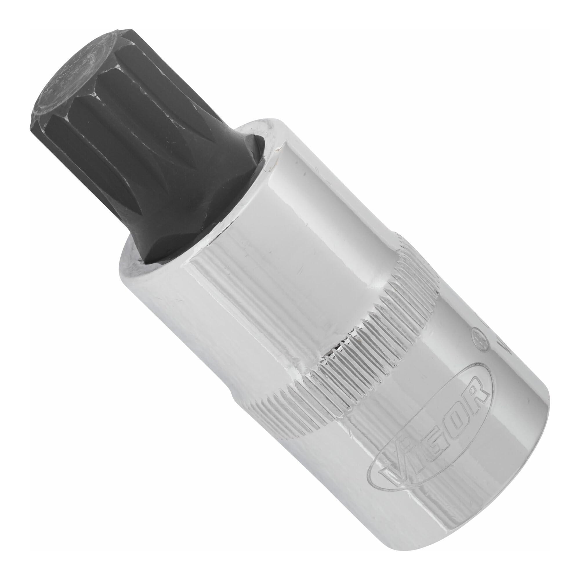 Vigor V2065 Screwdriver Socket, Serration M14 mm, 1/2" — image 1