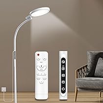 Happy Lamp, UV-Free 10000 Lux Sun Lamp, Floor Daylight Lamp with 5