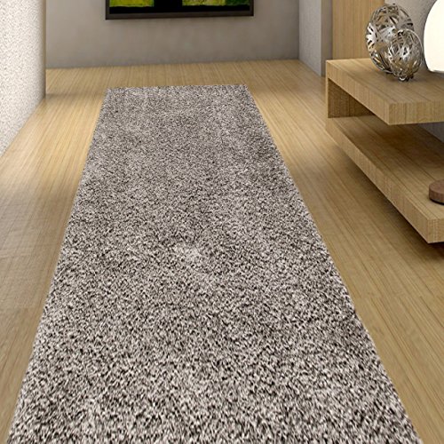 Amazon De Shaggy Laufer Brucke Teppichlaufer Hochflor Weich