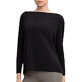 Awwena Wenamelt Easy Flow Top Women’s Long Sleeve Shirt Loose Fit Athletic Yoga T-Shirts