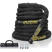 Power guidance バトルロープ POWER GUIDANCE Battle Rope - 3.8cm Width Poly Dacron 9m Length