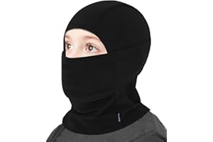 rooyvany Kids Fleece Balaclava Ski Mask for Boys Girls, Thermal Lightweight Windproof Face Mask for Winter Activities