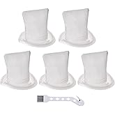 Anewise EVF100 Filter Replacement for Black and Decker HNV220B HNV215B HNV115J HNV115B BDH1200NVAV BDH7200CHV BDH9600CHV Hand Vacuum, Replace Part # 90590689, 5 Pack