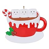 Hot Chocolate Marshmallow Mug Family Christmas Tree
