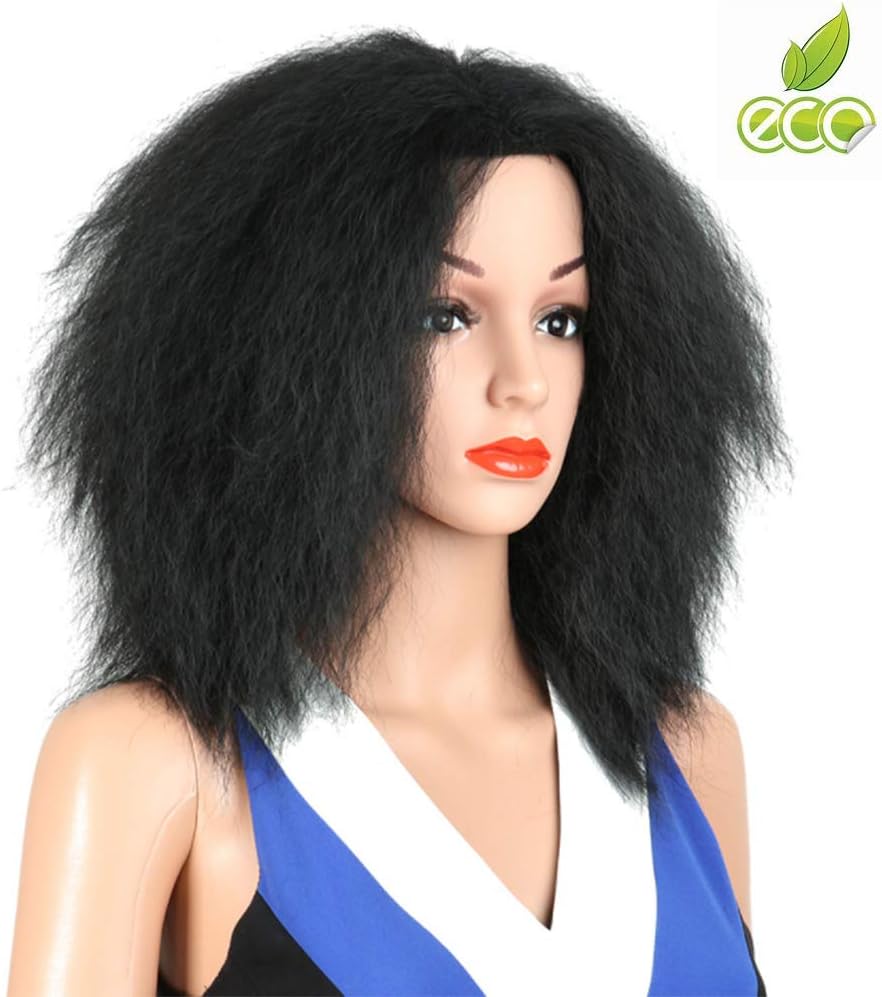 Topuhair Afro Hair Products for Natural Hair Lace Afro Wig For Women 8Inch 120g