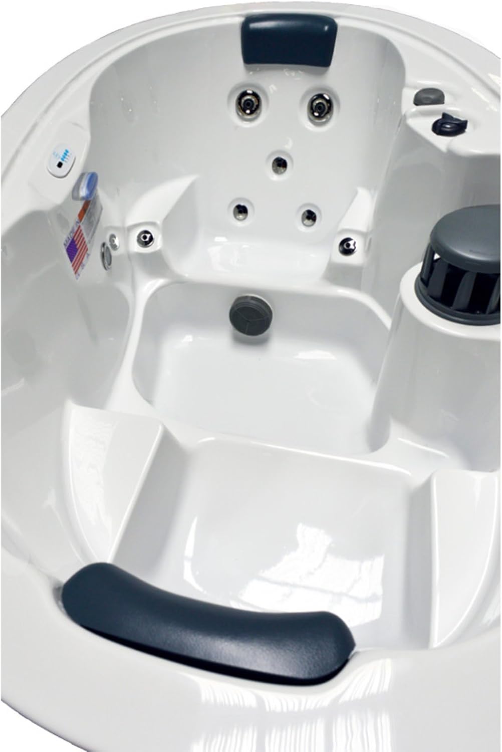 aqua living hot tubs review on Amazon Com Hudson Bay Spas 1 Person 19 Jet With Stainless Jets And 110v Gfci Cord Garden Outdoor