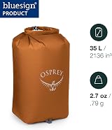 Osprey Ultralight Dry Sack 35L Black O/S view 2