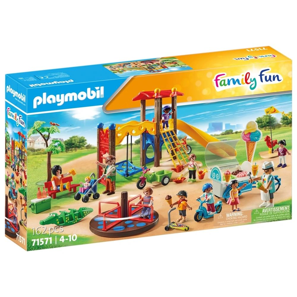Playmobil Family Fun - Gran Parque Infantil con toboganes 71571