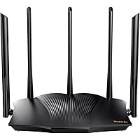 Tenda WiFi 6 AX3000 WiFi Router - Doble Banda, 5 Antenas de 6dBi, 4 ...
