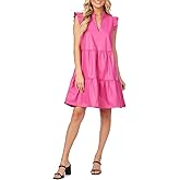 Mud Pie Womens Mud Pie Women Tabitha Leather Dress