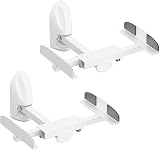mahara Side Clamping Speaker Mounts White Set Of 2 145-320mm 20kg