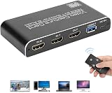Leftwei USB 3.0 HDMI Video Capture Card 4K 60Hz HD 1080p Loop Out Plug and Play view 6