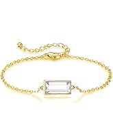 RIPFEVURN Bar Cremation Jewelry Urn Bracelet for Ashes for Women Small Glass Cube Memorial Ashes Keepsake Link Bracelet