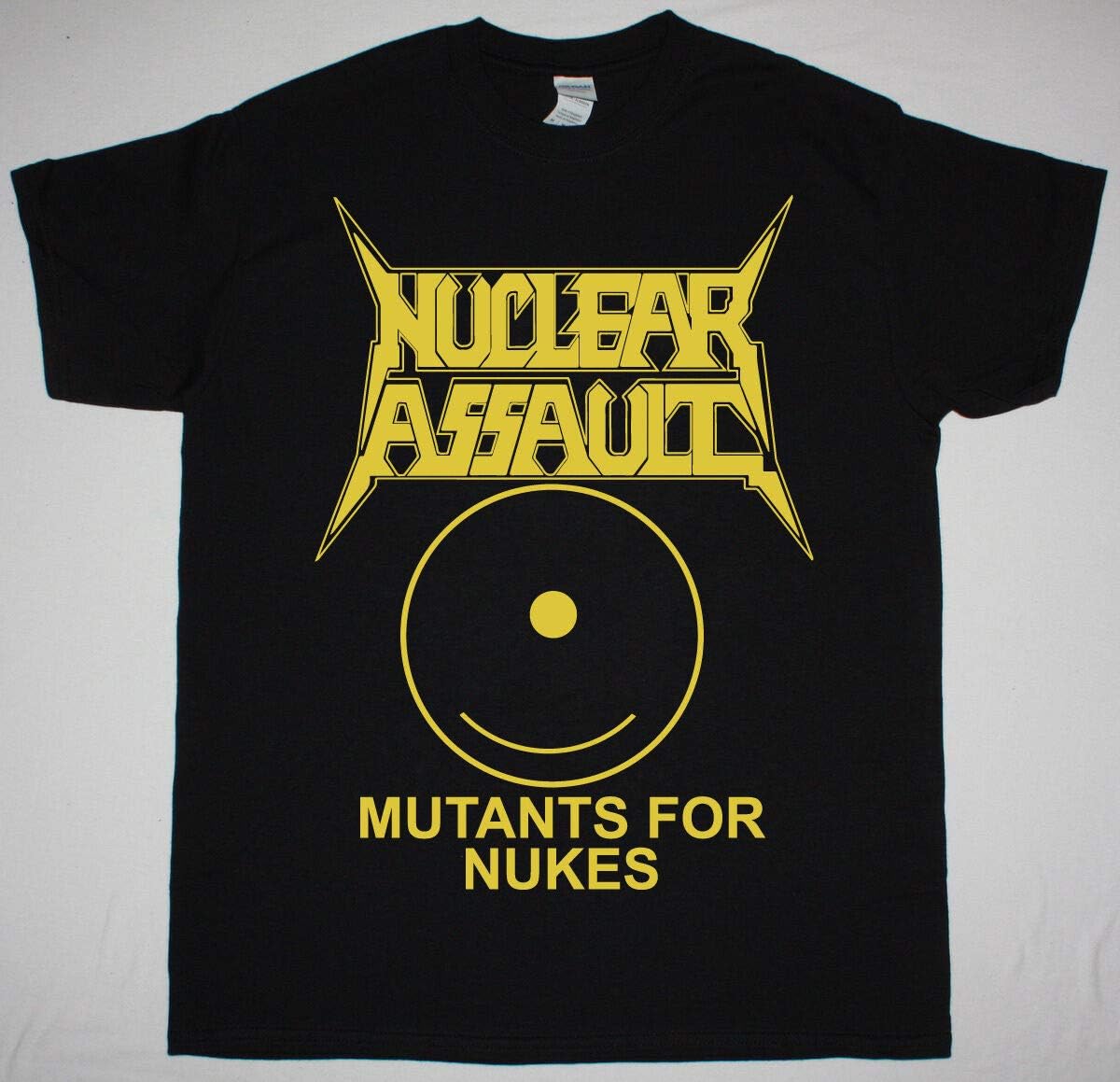 Nuclear Assault Mutants for Nukes Black Men T Shirt Thrash Metal Crossover S.O.D.