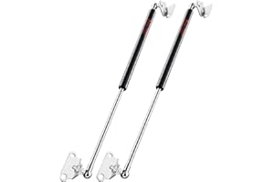 PAMAGOO 23 Inch 100 Lb Gas Lift Struts for Heavy Lid, Rv Storage Bed Lift Heavy Duty Shock, Gas Piston Lift Mechanism Gas Spring Kit with Mounting Brackets, Fit 80-110lbs Prop 2pack