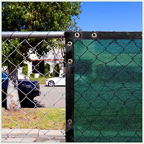 Amazon Com Colourtree 5 X 50 Green Fence Privacy Screen