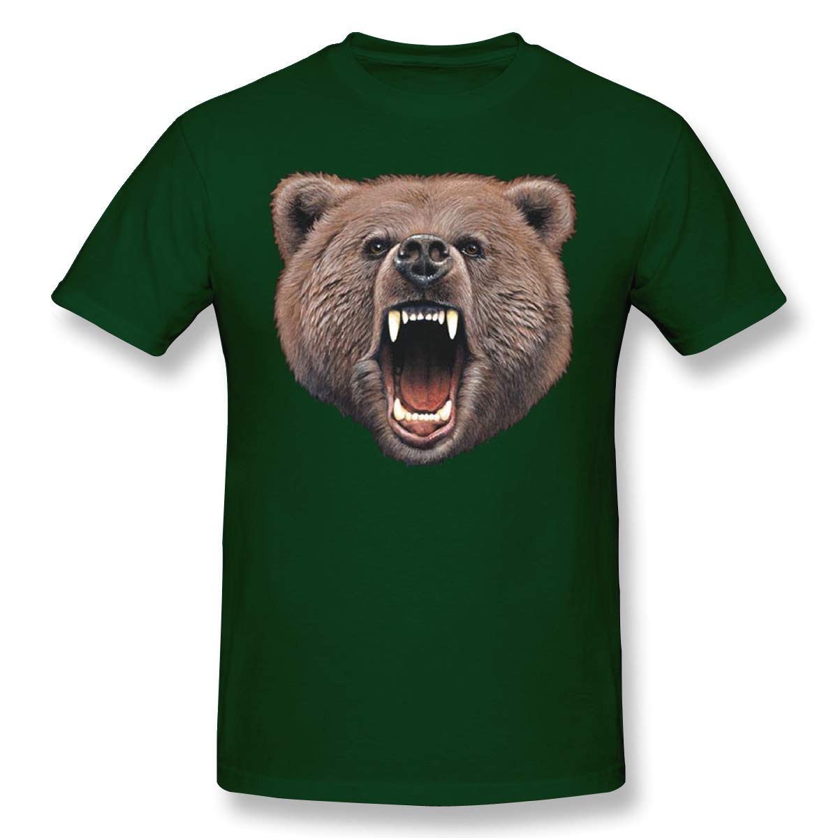  Grizzly Bear Bite Big In Your Face Funny Animal T-shirt