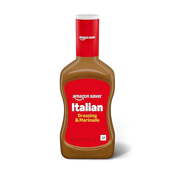 AMAZON SAVER, ITALIAN DRESSING & MARINADE, 16 FL OZ (PREVIOUSLY HAPPY BELLY, PACKAGING MAY VARY)