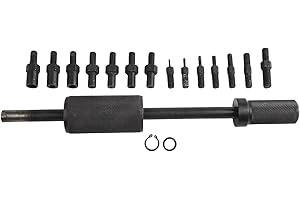 SundiooK Manual Pin Puller Set for Internal and External Thread M3-M12, Metal Taper Pin Removal Tool with 7 x Internal and 7 