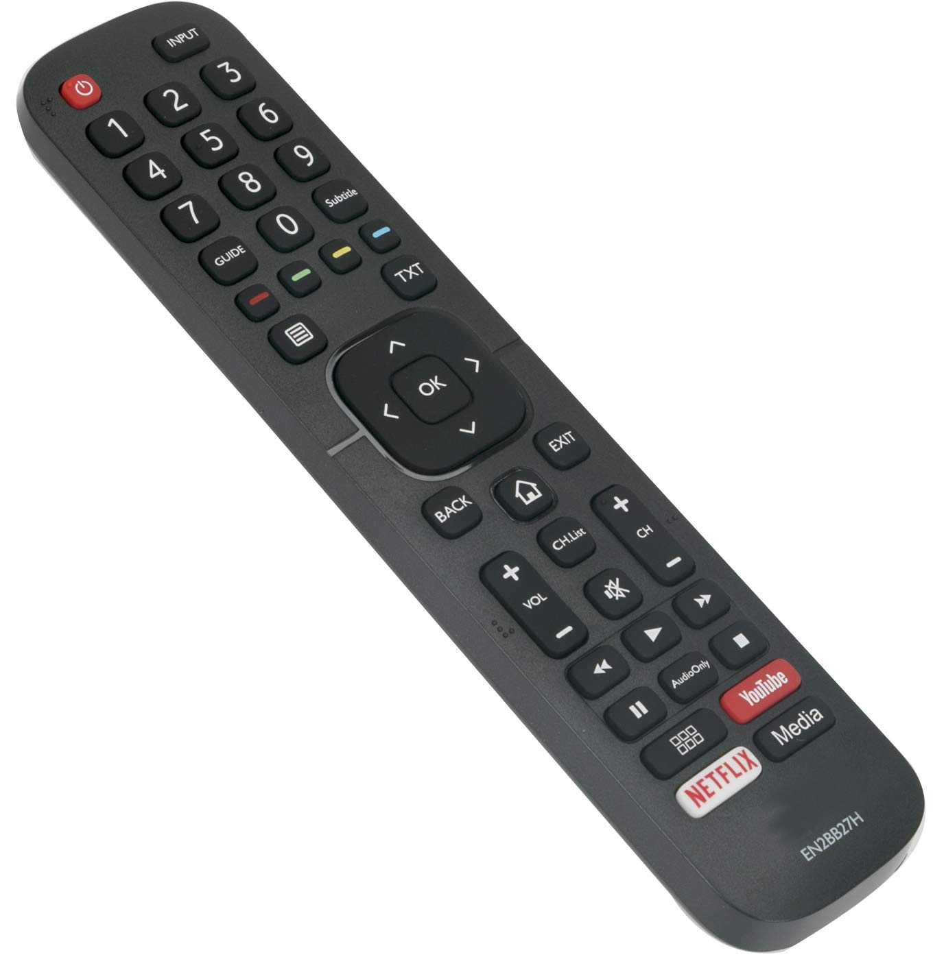 ALLIMITY EN2BB27H Remote Control Replaced for FHD UHD Smart TV H32A5600 H39A5600 H43A5600 H43A6100 H50A6100 H55A6100 H65A6100