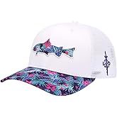 HDE 6 Panel Trucker Hat Performance Outdoor Snapback Adventure Hats for Men and Women Golf Baseball Cap for Sports and Travel