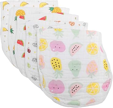 muslin cloth bibs