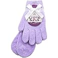 Moisturizing Socks and Gloves Set | Purple Fuzzy Socks and Gloves with Aloe and Vitamin E for Women | Women's Gifts for Self-Care