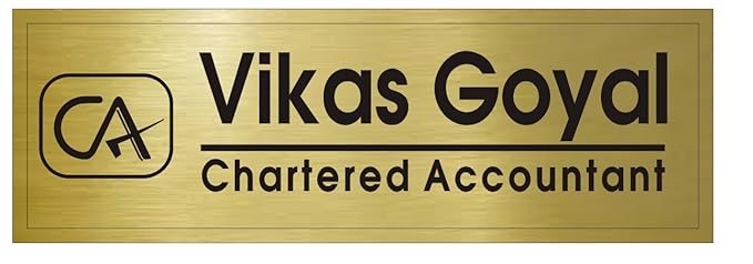 SANGAM AD Personalized Aluminum Composite Panel Nameplate , Standard Size , Golden