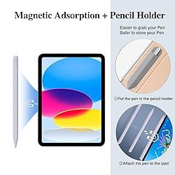 Stylus Pen for iPad10&9thGen,14Mins Faster