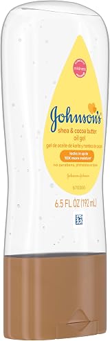 Johnson's Baby Oil Gel Enriched With Shea & Cocoa Butter 6.5 fl oz view 2