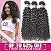 JVH Unprocessed Brazilian Curly Virgin Human Hair Weave 1 Bundle Remy Brazilian Sexy Kinky Curly Hair Extensions (12