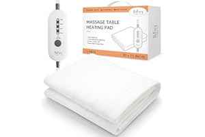 Massage Table Warmer Pad Professional SPA Massage Bed Warmer with 4 Heat Settings, 8 Hour Auto-Off and Overheat Protection fo