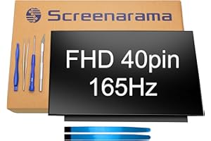 SCREENARAMA New Screen Replacement for Acer Nitro 5 AN515-58 (165Hz 40pin FHD 1920x1080) IPS LCD LED Display with Tools and T