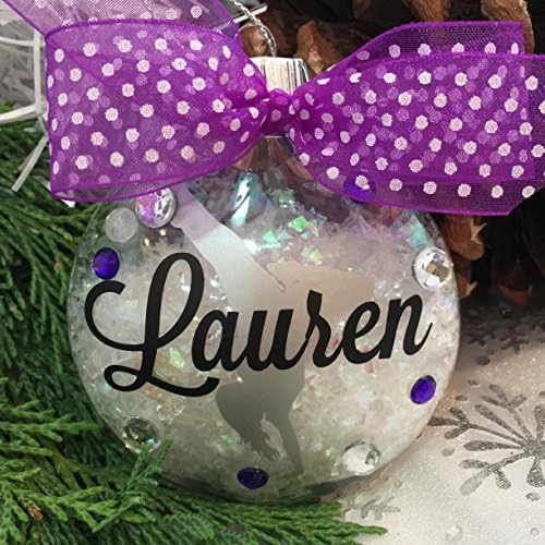 Hip Hop Dancer Ornament Personalized with Your Name and Your Colors