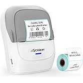 CLABEL Label Maker Machine: 221B Thermal Label Printer 2 Inch Barcode Bluetooth Label Printer Portable Printer Compatible wit