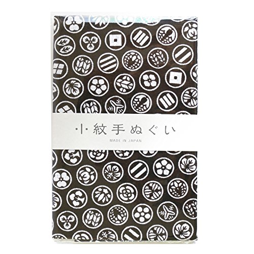 日本紐釦貿易(Nippon Chuko) NBK 小紋手ぬぐい 家紋 33×90cm MYM33353 手芸・ハンドメイド用品