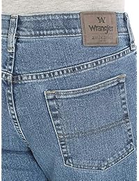 Wrangler Authentics pantalones vaqueros cómodos con cintura flexible para hombre