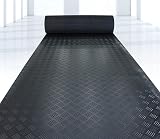 Nisorpa 1m x 5m Rubber Floor Mat Roll 3mm SBR 5 Bar Non Slip Heavy Duty view 6