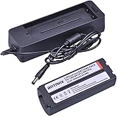 Batmax 2000mAh NB-CP2L,NB CP2L NB-CP1L Battery + Charger Adapter for Canon Photo Printers SELPHY CP1300 CP1200 CP100,CP200,CP220,CP300,CP330,CP400,CP510,CP600,CP710,CP730,CP770,CP780,CP790,CP800