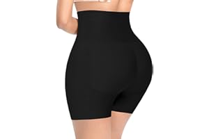 DERCA Butt Pads Padded Underwear for Women Seamless Butt Lifter Panties Hip Enhancer Shapewear Shorts